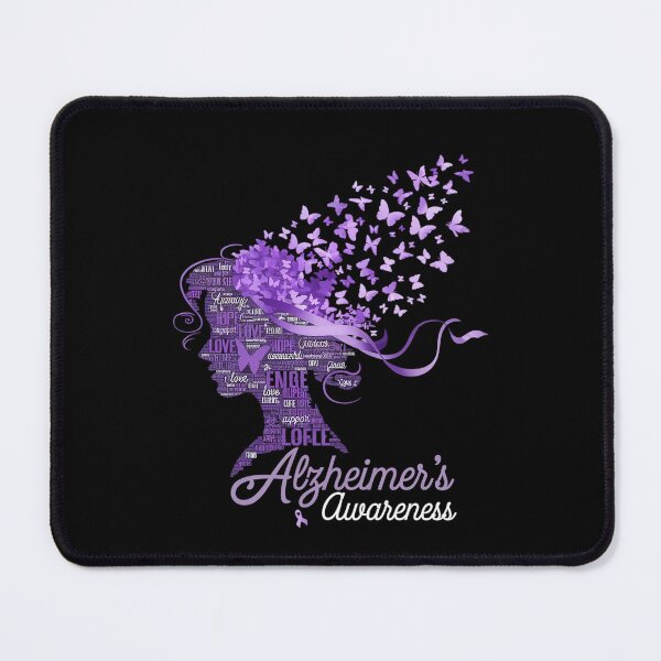 Item preview, Alzheimer's Awareness Shirt Alzheimers Purple Butterflies designed and sold by repconomArt.