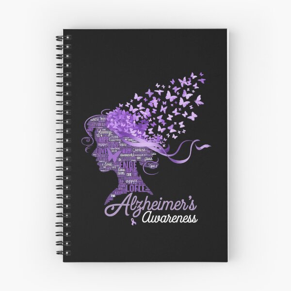 Item preview, Alzheimer's Awareness Shirt Alzheimers Purple Butterflies designed and sold by repconomArt.