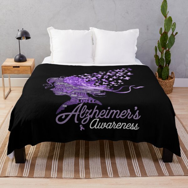 Item preview, Alzheimer's Awareness Shirt Alzheimers Purple Butterflies designed and sold by repconomArt.