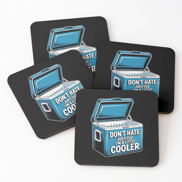 Item preview, Don't Hate Me Just Cuz I'm A Little Cooler Funny Puns  designed and sold by RsFilsingerArt.