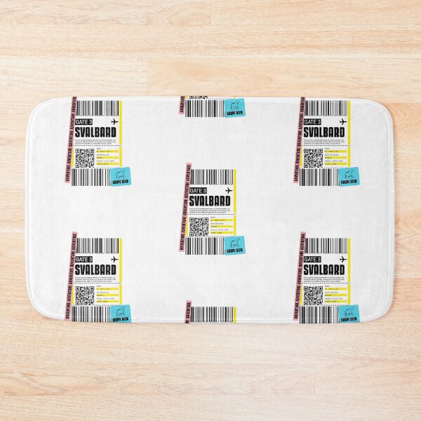 Item preview, Baggage Tag Svalbard Norway Arctic Travel Destination North Pole designed and sold by GraTEEtude.