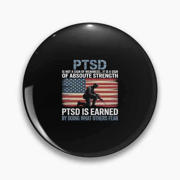 Item preview, PTSD Is Earned By Doing What Others Fear Stress Disorder designed and sold by HORIZBoutique.