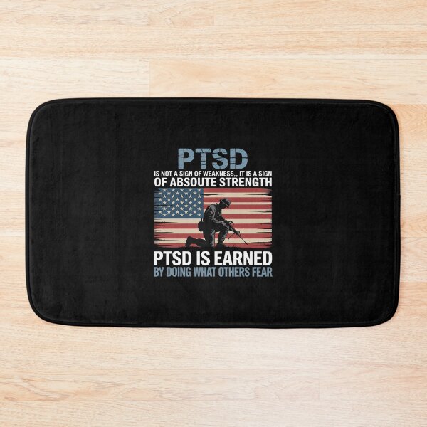 Item preview, PTSD Is Earned By Doing What Others Fear Stress Disorder designed and sold by HORIZBoutique.