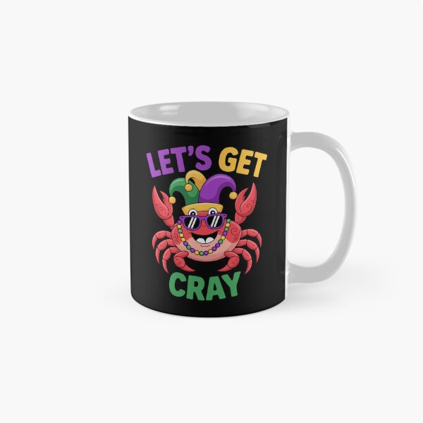 Item preview, Let's Get Cray Mardi Gras Funny Crawfish Boil designed and sold by JonathalIngham.