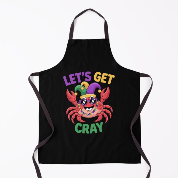 Item preview, Let's Get Cray Mardi Gras Funny Crawfish Boil designed and sold by JonathalIngham.