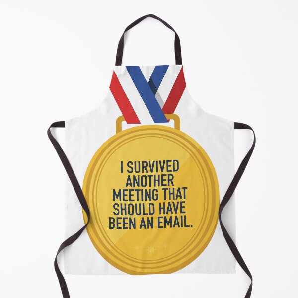 Item preview, I Survived Another Meeting That Should Have Been an Email – Funny Office Work Humor Design designed and sold by CreativeHymms.