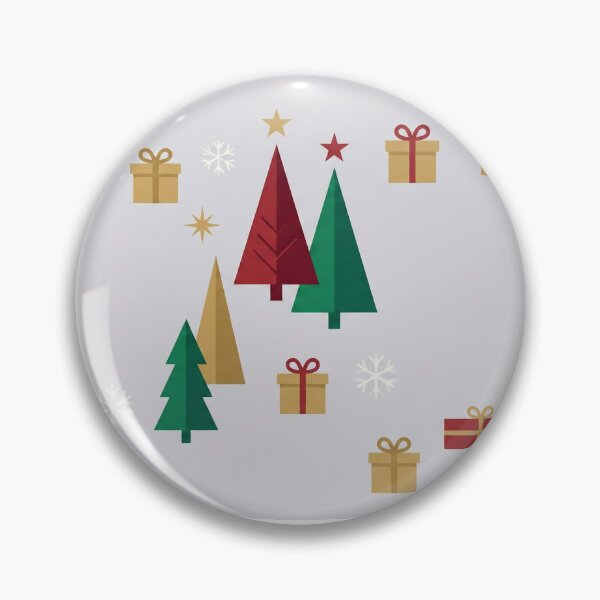 Item preview, Minimalist Christmas Trees and Gifts Seamless Holiday Pattern designed and sold by DesignToWay.