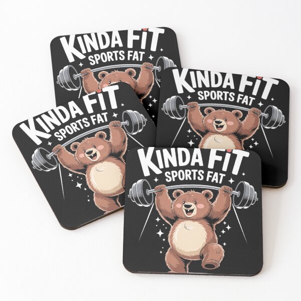 Item preview, Kinda Fit Sorta Fat, Funny Gym5  designed and sold by RuthGAArt.