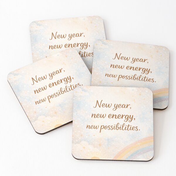 Item preview, NEW YEAR, NEW ENERGY, NEW POSSIBILITIES designed and sold by EMORA NOVAIRE.