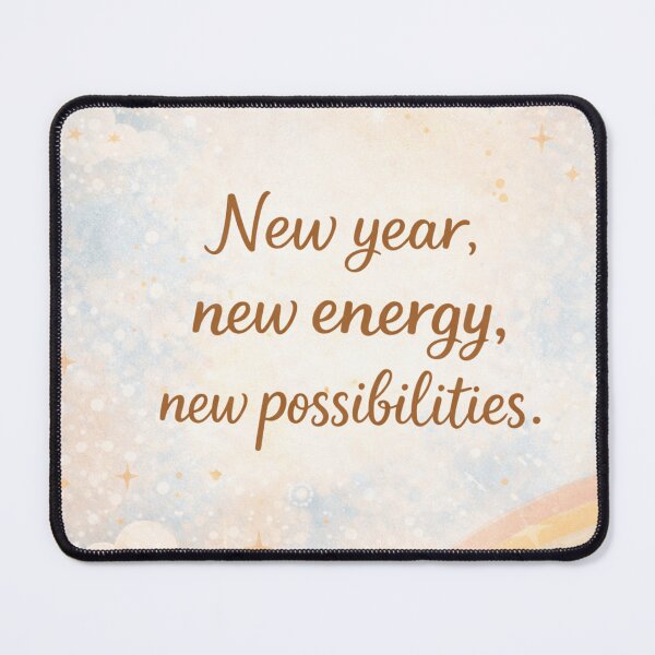 Item preview, NEW YEAR, NEW ENERGY, NEW POSSIBILITIES designed and sold by EMORA NOVAIRE.