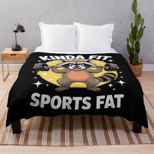 Item preview, Kinda Fit Sorta Fat, Funny Gym14 designed and sold by RuthGAArt.