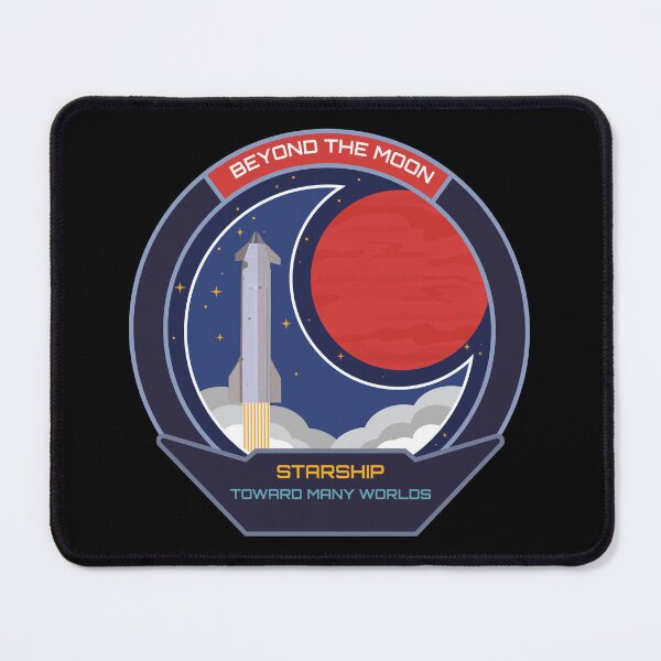 Artikelvorschau, Starship: Beyond The Moon. Toward Many Worlds entworfen und verkauft von BGALAXY.