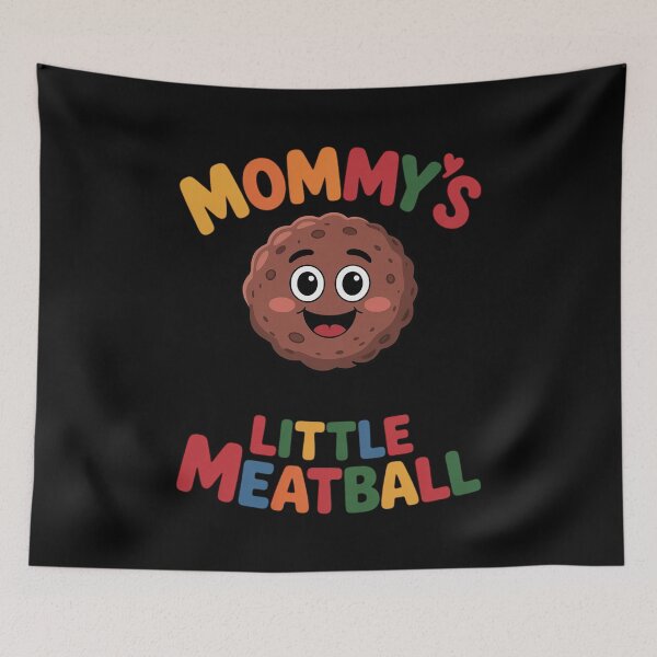 Item preview, Meatball Italian Baby Food Lover Mommy’s Little Meatball  designed and sold by RuthGAArt.