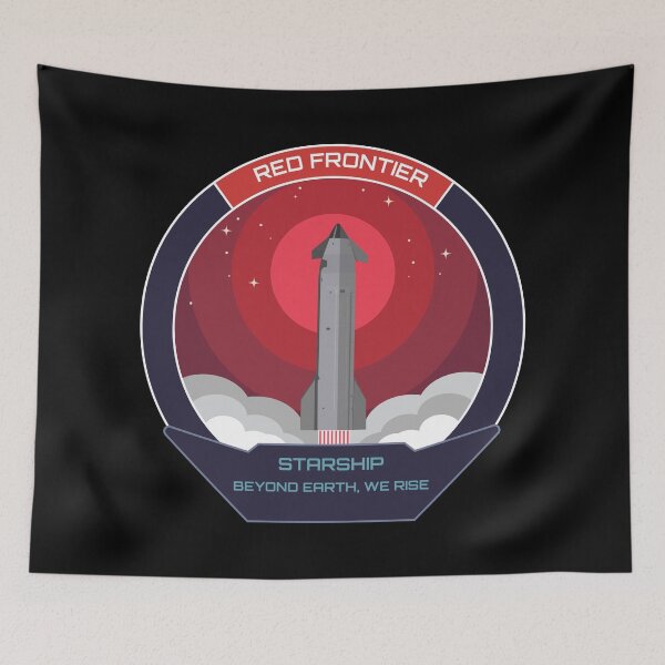 Item preview, Starship: Beyond we Rise. Red Frontier designed and sold by BGALAXY.