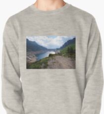 diga lago alpino Pullover