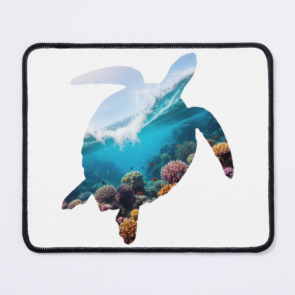 Item preview, Coral Reef Double Exposure Silhouette designed and sold by zoughlal.