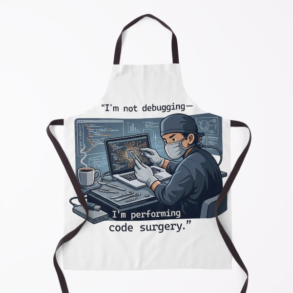 Item preview, I’m Not Debugging – I’m Performing Code Surgery | Funny Programmer T-Shirt designed and sold by SoulenCify.