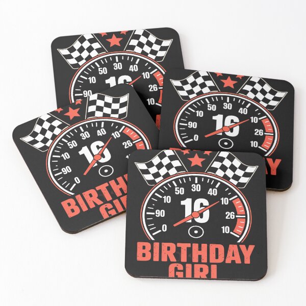 Item preview, Race Car 16 Birthday Girl Racing Car Driver 16th Birthday designed and sold by GaryBellcvbnb.