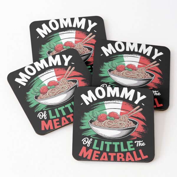 Item preview, Mommy of Little Meatball Italian Themed Birthday Matching  designed and sold by RuthGAArt.