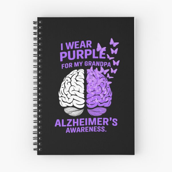 Item preview, Great I Wear Purple For My grandpa Alzheimer's Awareness designed and sold by repconomArt.
