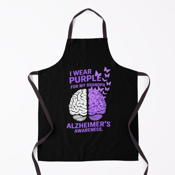 Item preview, Great I Wear Purple For My grandpa Alzheimer's Awareness designed and sold by repconomArt.