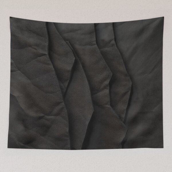 Item preview, Layered Graphite, Jet Black Paper Texture designed and sold by SolaoLab.