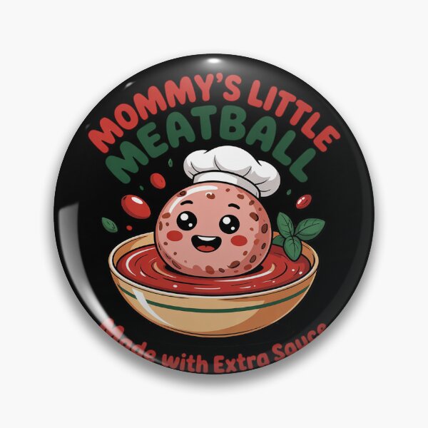 Item preview, Mommy's Little Meatball Cute Italian Heritage Humor  designed and sold by RuthGAArt.