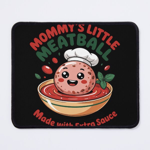 Item preview, Mommy's Little Meatball Cute Italian Heritage Humor  designed and sold by RuthGAArt.