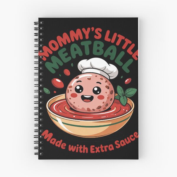 Item preview, Mommy's Little Meatball Cute Italian Heritage Humor  designed and sold by RuthGAArt.