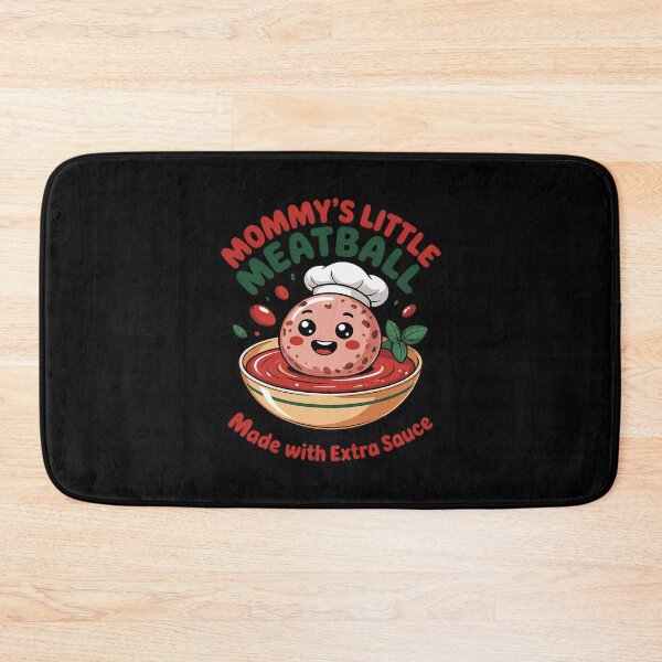 Item preview, Mommy's Little Meatball Cute Italian Heritage Humor  designed and sold by RuthGAArt.