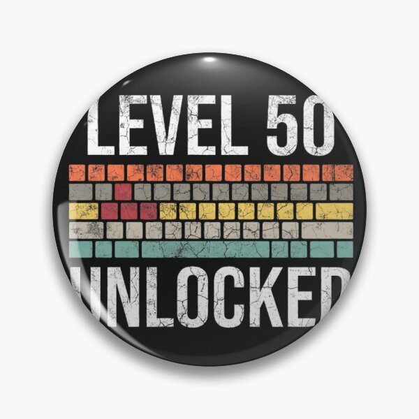 Aperçu de l'œuvre 50e anniversaire du joueur : niveau 50 débloqué créée et vendue par FrankIsabel.