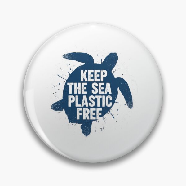 Artikelvorschau, Keep The Sea Plastic Free Grunge Stamp entworfen und verkauft von zoughlal.