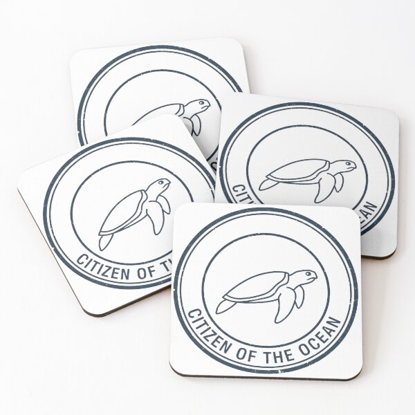 Item preview,  Citizen Of The Ocean Minimalist Stamp designed and sold by zoughlal.