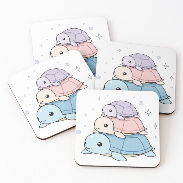Item preview,  Cute Pastel Turtle Stack designed and sold by zoughlal.