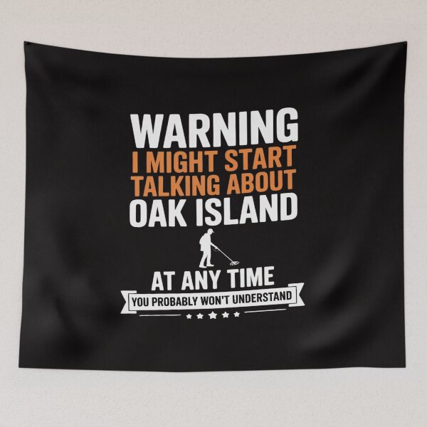 Item preview, Oak Island for those into metal detecting designed and sold by ForestMmost.