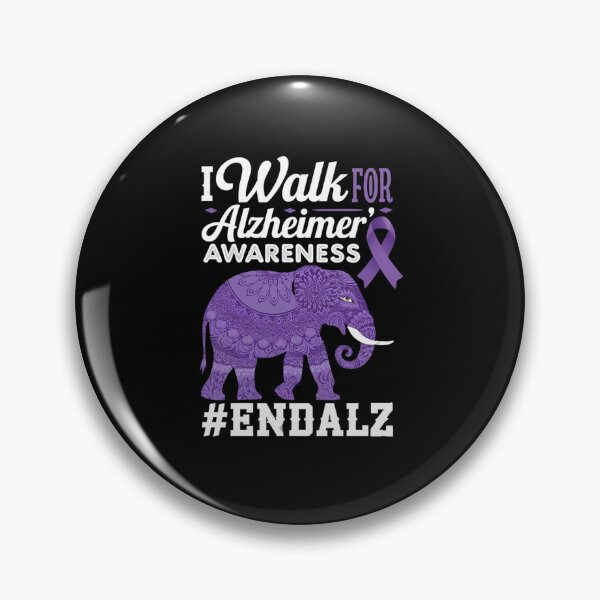 Item preview, I Walk for Alzheimer's Awareness To End Alz Dementia Disease designed and sold by repconomArt.