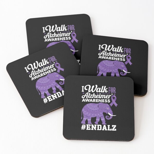 Item preview, I Walk for Alzheimer's Awareness To End Alz Dementia Disease designed and sold by repconomArt.