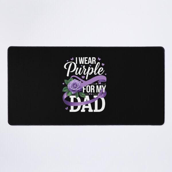 Item preview, I Wear Purple For My Dad Alzheimer's Awareness designed and sold by repconomArt.