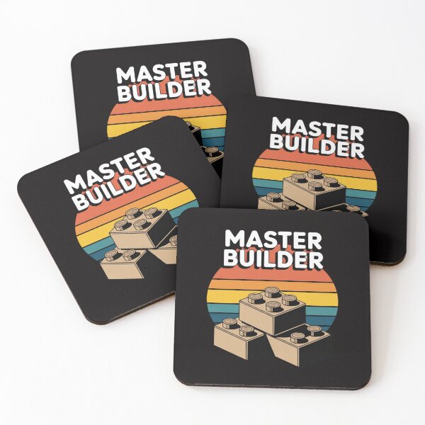 Item preview, Master Builder - Block Building Kids & Adults Birthday Gift designed and sold by ForestMmost.