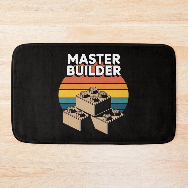 Item preview, Master Builder - Block Building Kids & Adults Birthday Gift designed and sold by ForestMmost.