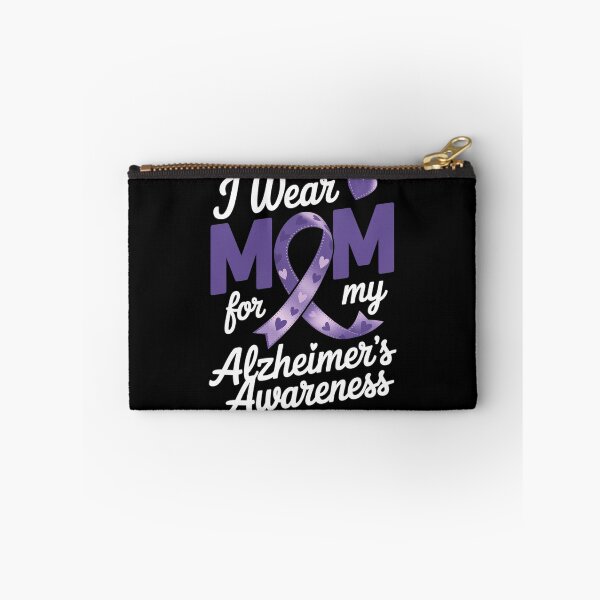 Item preview, I Wear Purple For My Mom Dementia Alzheimer's Awareness designed and sold by repconomArt.