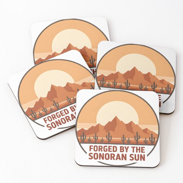 Item preview, Sonora Mexico – Forged by the Sonoran Sun Desert Illustration designed and sold by KivaroArt.