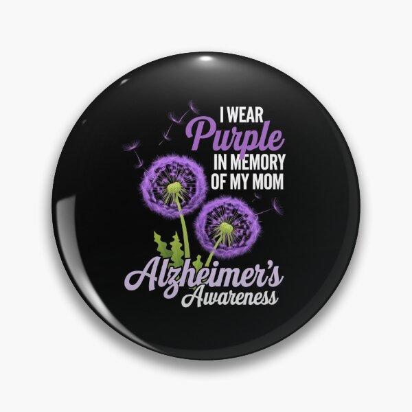 Item preview, I Wear Purple In Memory Of My Mom Alzheimer's Awareness designed and sold by repconomArt.