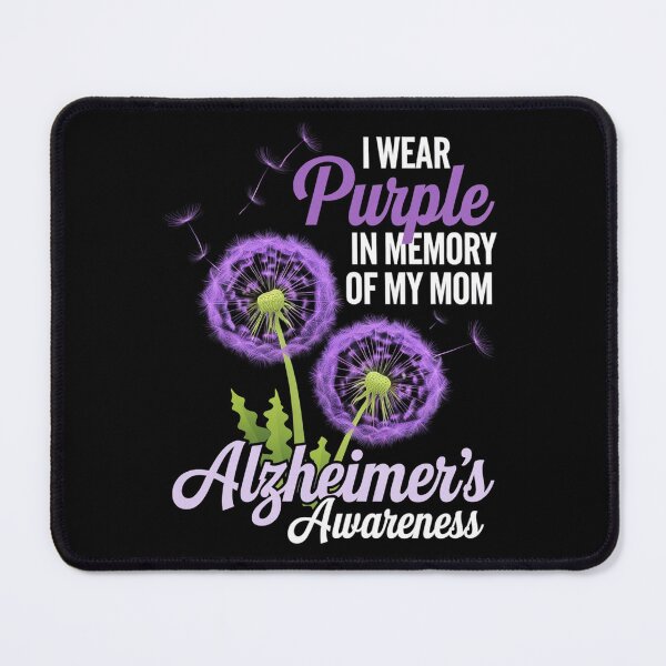 Item preview, I Wear Purple In Memory Of My Mom Alzheimer's Awareness designed and sold by repconomArt.