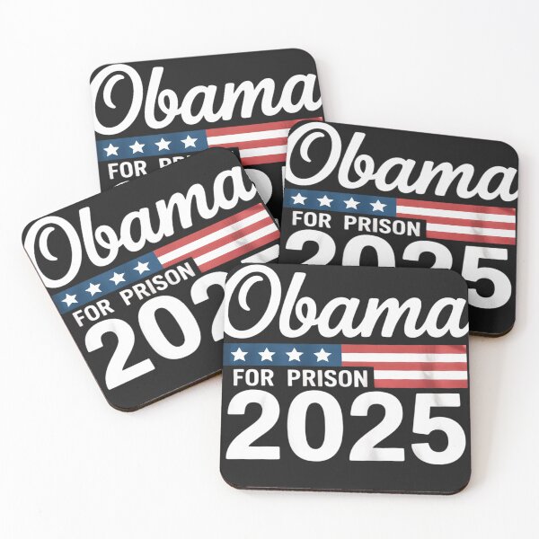 Item preview, Retro Obama for Prison 2025 designed and sold by GaryBellcvbnb.