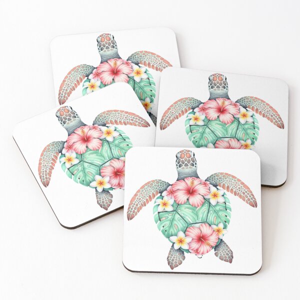 Item preview,  Exotic Hibiscus Monstera Turtle designed and sold by zoughlal.