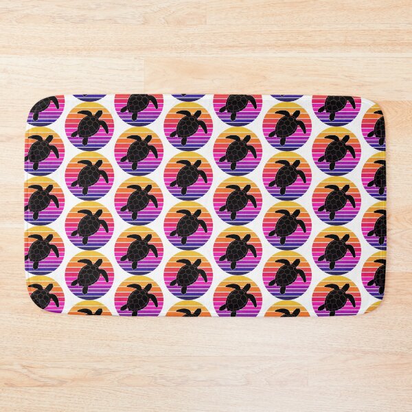 Item preview,  Retro Synthwave Sunset Turtle Silhouette designed and sold by zoughlal.