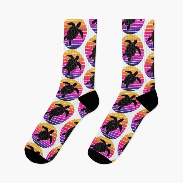 Item preview,  Retro Synthwave Sunset Turtle Silhouette designed and sold by zoughlal.