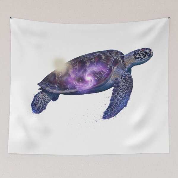 Item preview,  Deep Space Nebula Sea Turtle designed and sold by zoughlal.