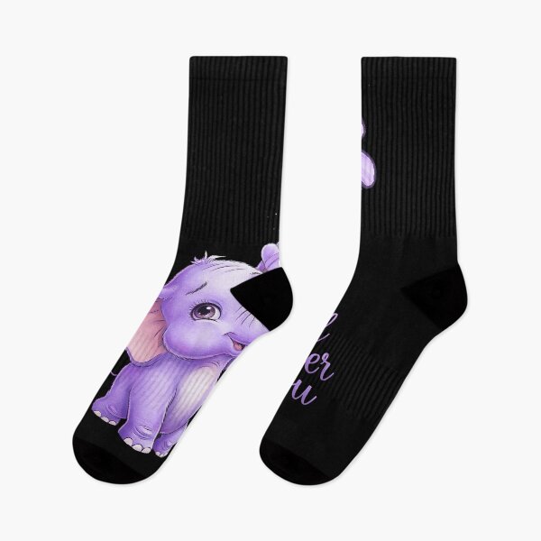 Item preview, I'll Remember For You Purple Elephant Alzheimer's Awareness designed and sold by repconomArt.